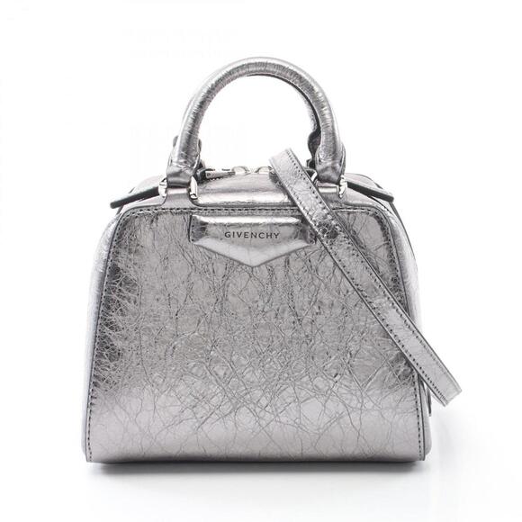 GIVENCHY Silver Leather Bag - Picture 1 of 5
